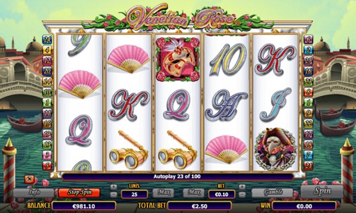 venetian rose gameplay