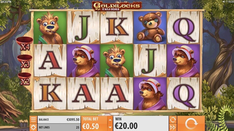 goldilocks and the wild bears gameplay