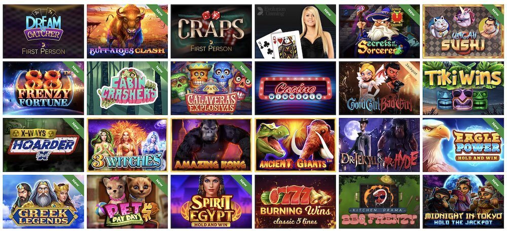pokies parlour games