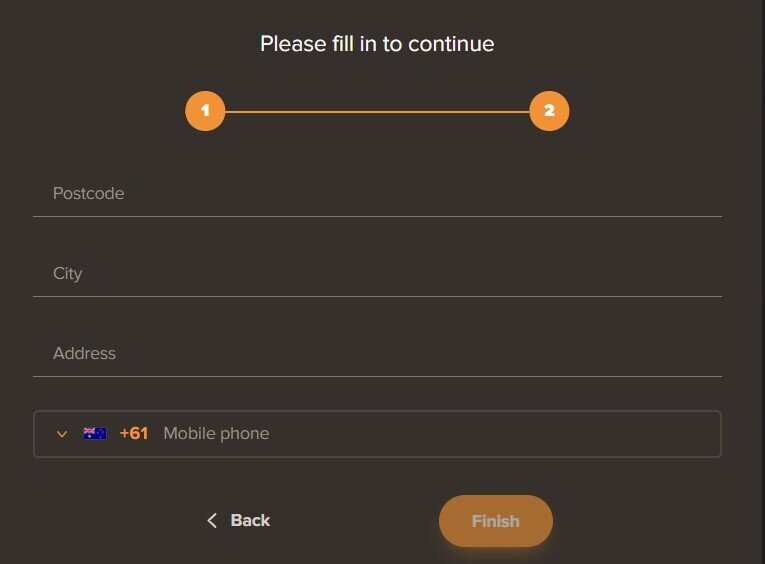 Sol Casino end of registration