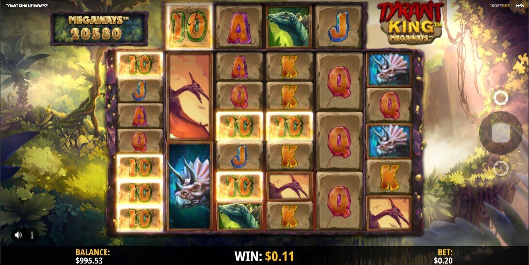 Tyrant King Megaways Cascading Wins
