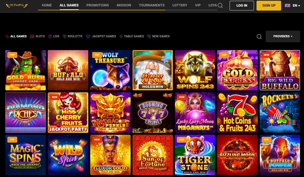 Olympia Casinos Pokies
