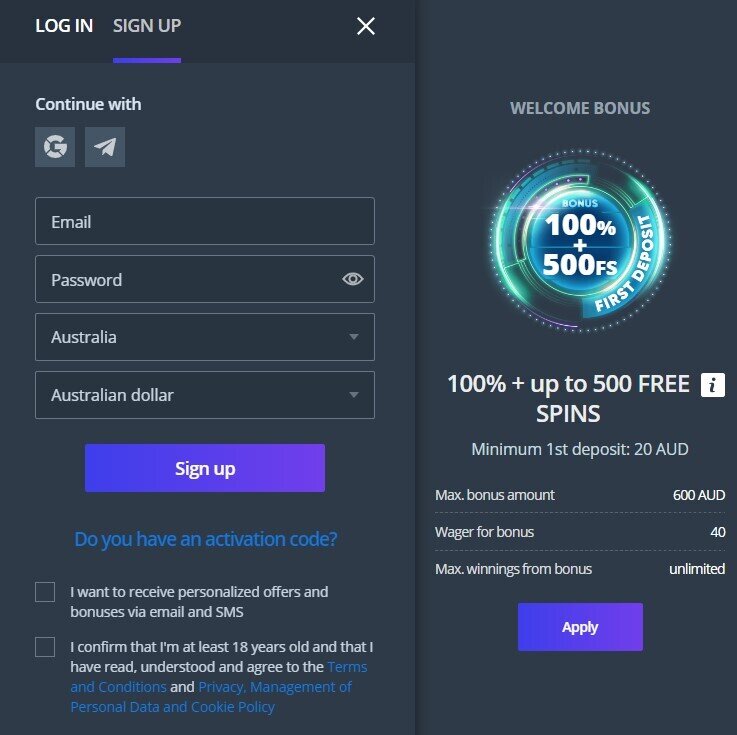 Jet Casino Sign Up