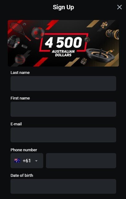 Leon Bet Sign Up 1