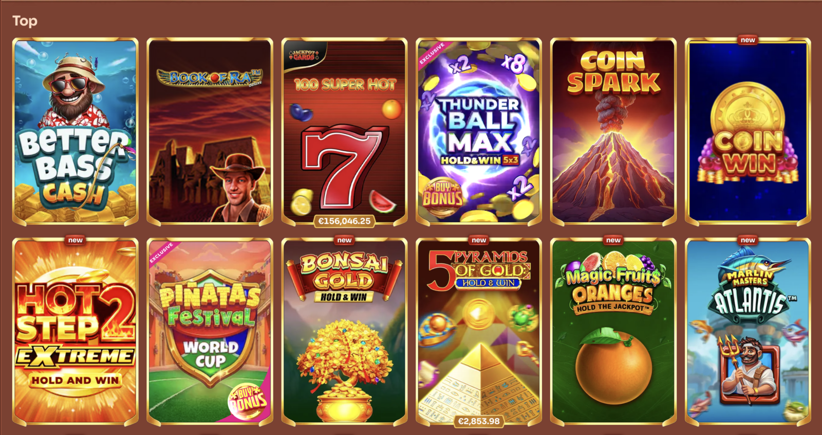 Cleobetra Casino Games